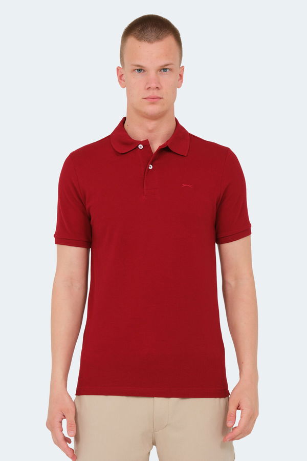 Slazenger VALE KTN Erkek Tişört Beyaz - Yeşil - Bordo
