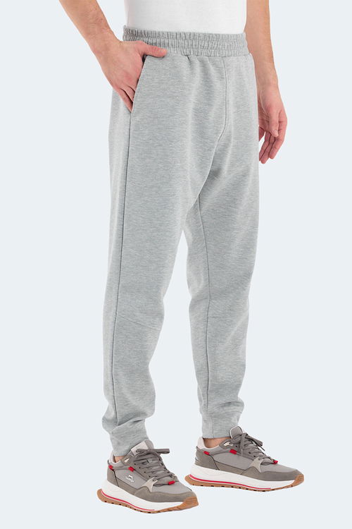 Slazenger VALERIE 2 Lİ SET Erkek Cepli Siyah - Gri Eşofman Altı