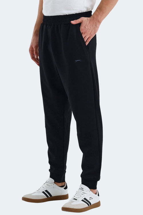 Slazenger VALERIE 2 Lİ SET Erkek Siyah - Koyu Gri Eşofman Altı