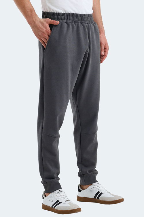 Slazenger VALERIE 2 Lİ SET Erkek Siyah - Koyu Gri Eşofman Altı