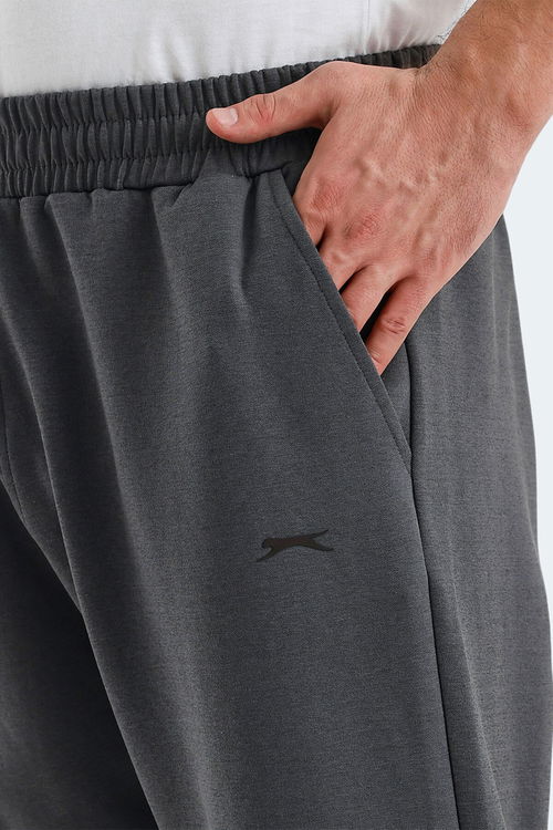 Slazenger VALERIE 2 Lİ SET Erkek Siyah - Koyu Gri Eşofman Altı