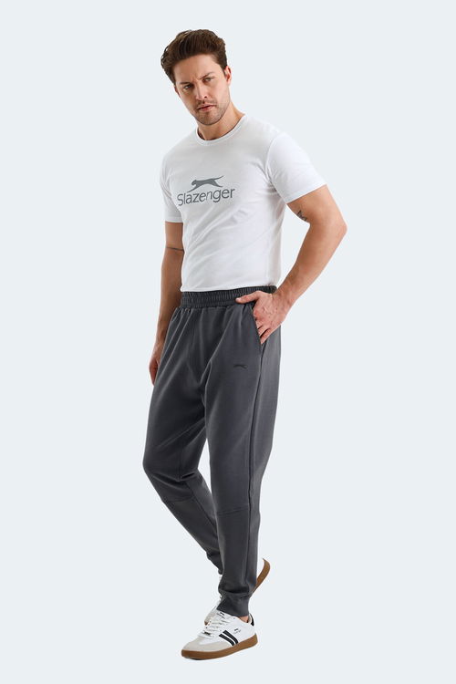 Slazenger VALERIE 2 Lİ SET Erkek Siyah - Koyu Gri Eşofman Altı