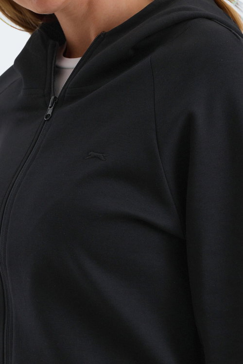 Slazenger VASCO 2 Lİ SET Kadın Siyah - Koyu Gri Sweatshırt