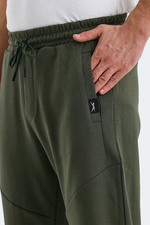 Slazenger VASHTI 2 Lİ SET Erkek Siyah - Haki Eşofman Altı