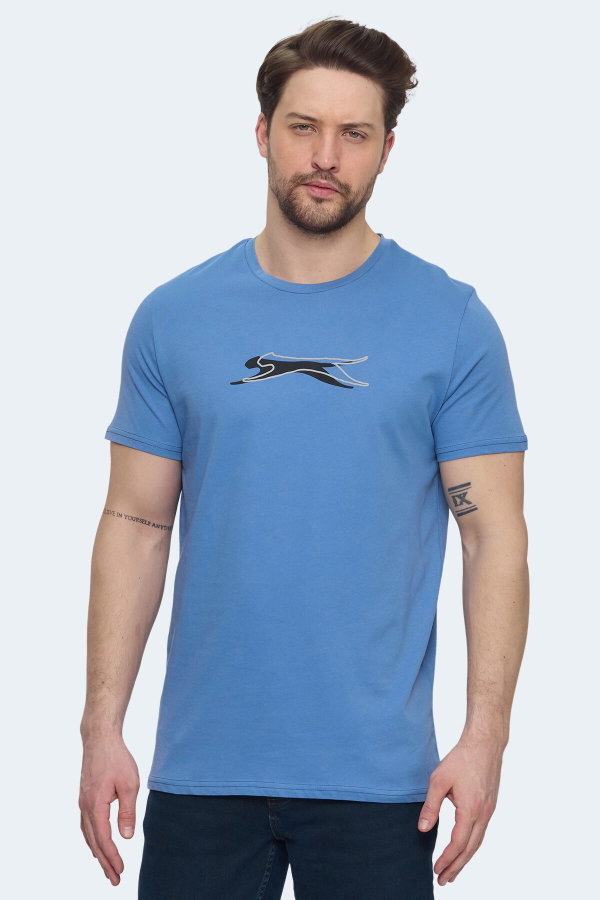 Slazenger VEDRAN 2 Lİ SET Erkek Koyu Gri / Petrol Tişört