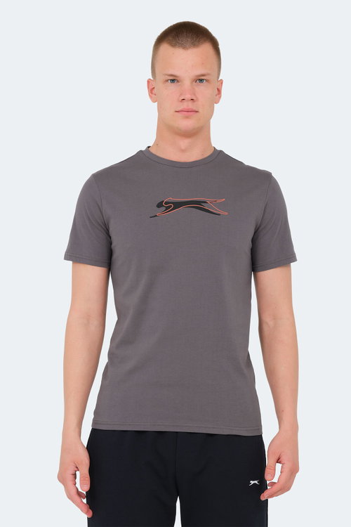 Slazenger VEDRAN 2 Lİ SET Erkek Koyu Gri / Petrol Tişört