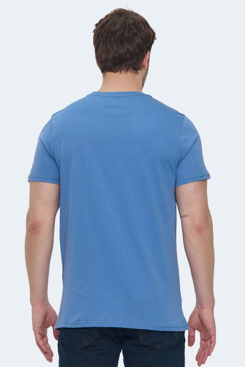 Slazenger VEDRAN 2 Lİ SET Erkek Koyu Gri / Petrol Tişört
