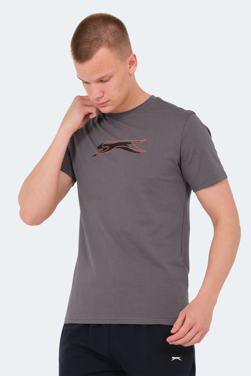 Slazenger VEDRAN 2 Lİ SET Erkek Koyu Gri / Petrol Tişört