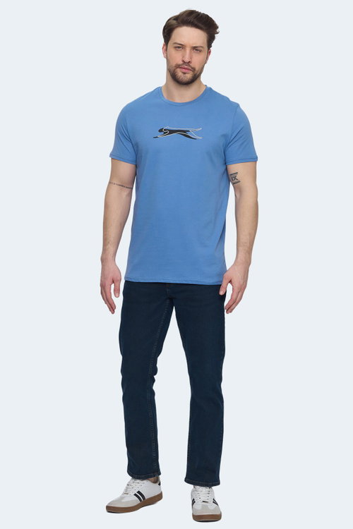 Slazenger VEDRAN 2 Lİ SET Erkek Koyu Gri / Petrol Tişört