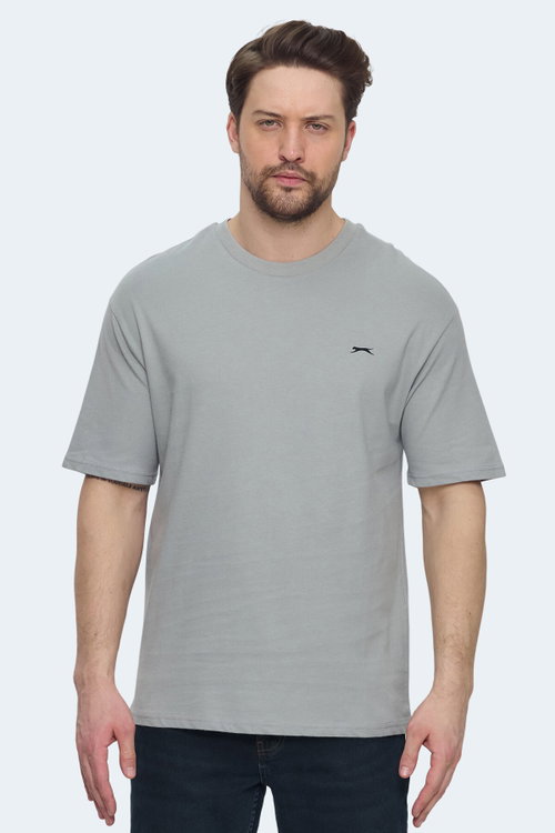 Slazenger VELLAMO 2 Lİ SET Erkek Haki / Gri Tişört