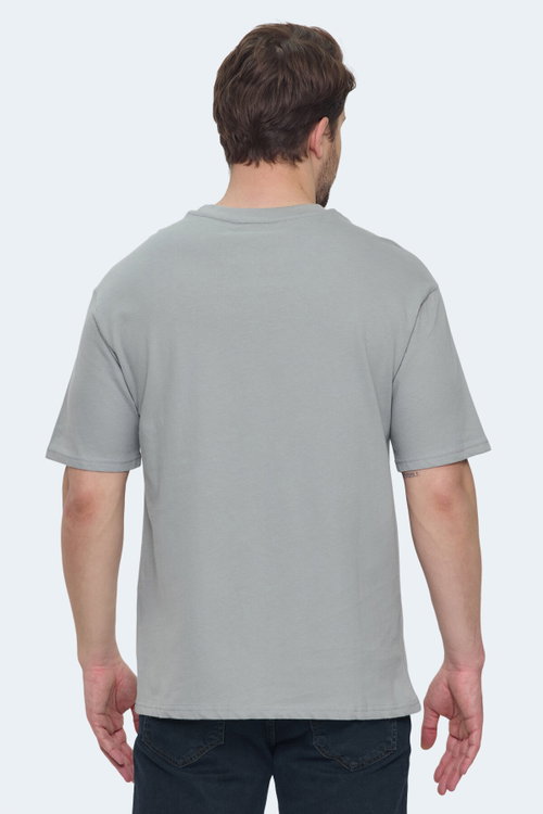 Slazenger VELLAMO 2 Lİ SET Erkek Haki / Gri Tişört