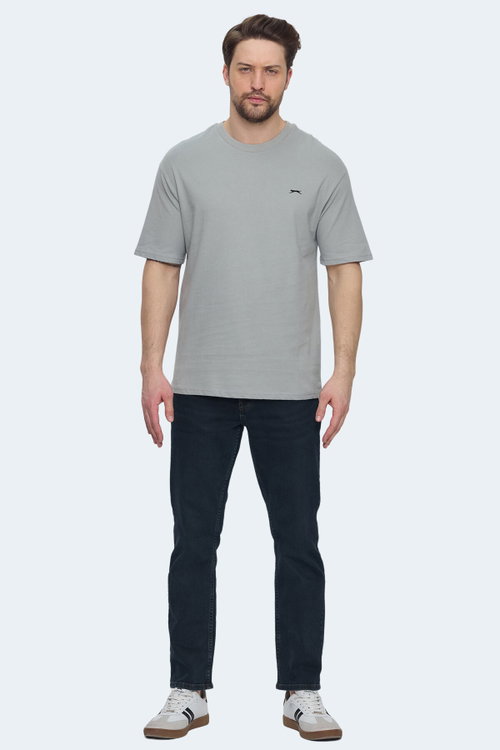 Slazenger VELLAMO 2 Lİ SET Erkek Haki / Gri Tişört