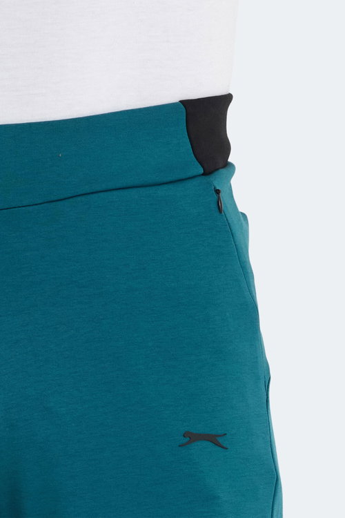 Slazenger VESSEL 2 Lİ SET Erkek Siyah - Petrol Eşofman Altı