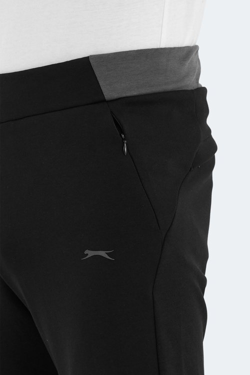 Slazenger VESSEL 2 Lİ SET Erkek Siyah - Koyu Gri Eşofman Altı