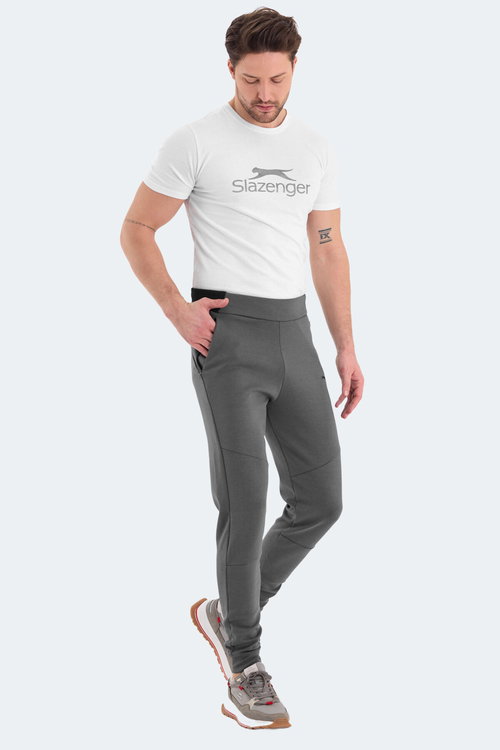 Slazenger VESSEL 2 Lİ SET Erkek Siyah - Koyu Gri Eşofman Altı