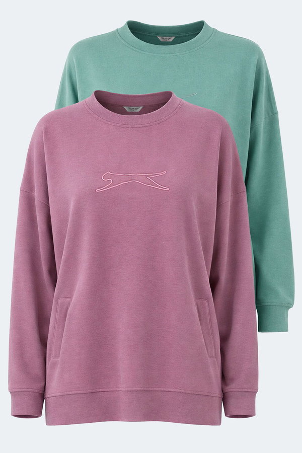 Slazenger VIKENTI SW 2 Lİ SET Kadın Sweatshırt