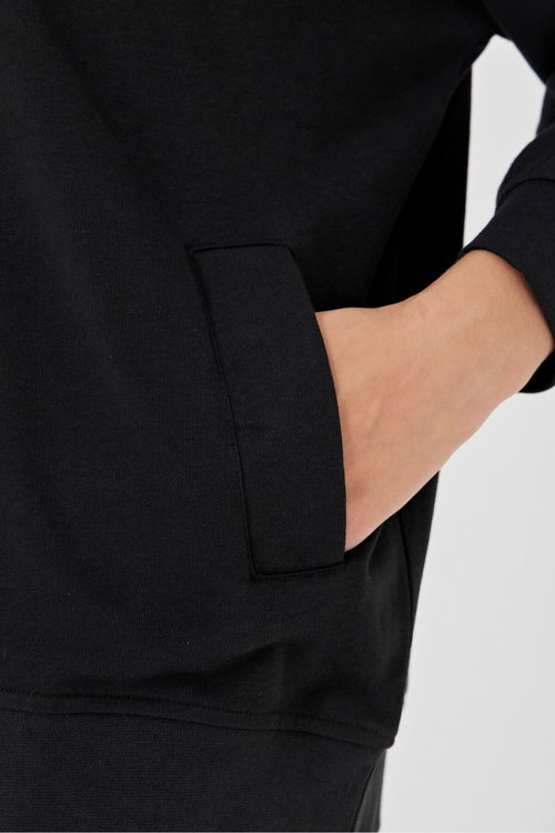 Slazenger VIKENTI SW 2 Lİ SET Kadın Beyaz - Siyah Sweatshırt