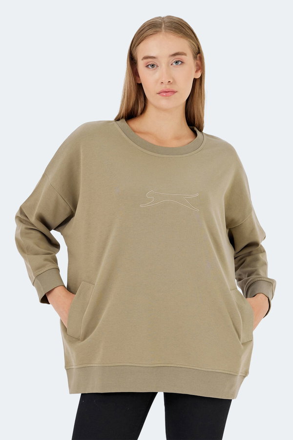 Slazenger VIKENTI SW 3 LÜ SET Kadın Sweatshırt
