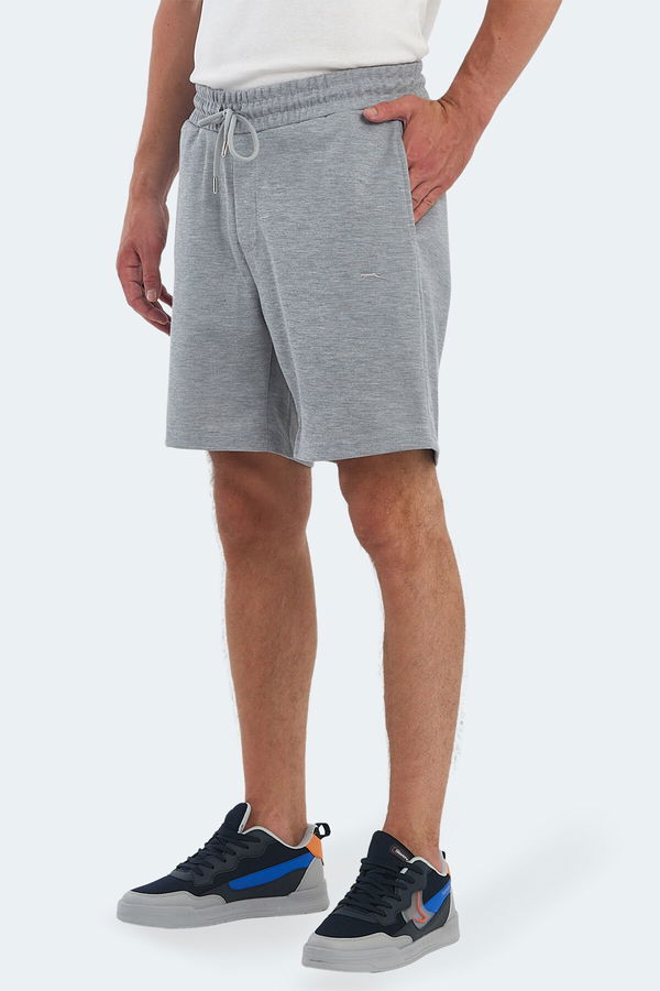 Slazenger VIRTUALLY 2li Set Erkek Şort Gri -Gül