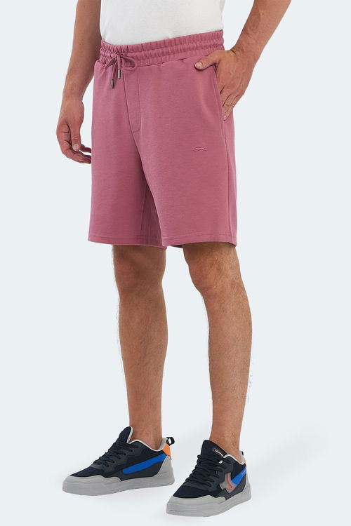 Slazenger VIRTUALLY 2li Set Erkek Şort Gri -Gül