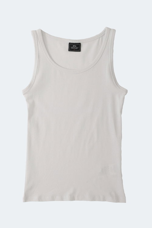 Slazenger VLATKA 3 LÜ SET Kadın Beyaz - Siyah - Gri Tişört