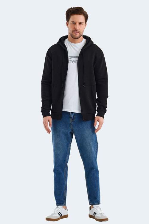 Slazenger VONDA 2 Lİ SET Erkek Siyah - Petrol Sweatshırt