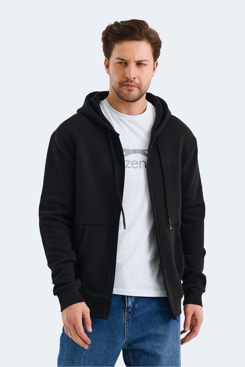 Slazenger VONDA 2 Lİ SET Erkek Siyah - Koyu Gri Sweatshırt