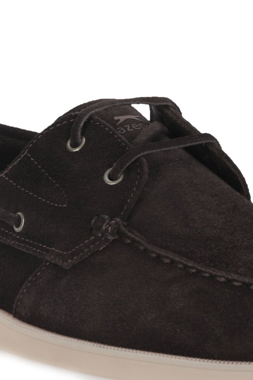 Slazenger YOGA I Erkek Deri Kahve Süet Comfort
