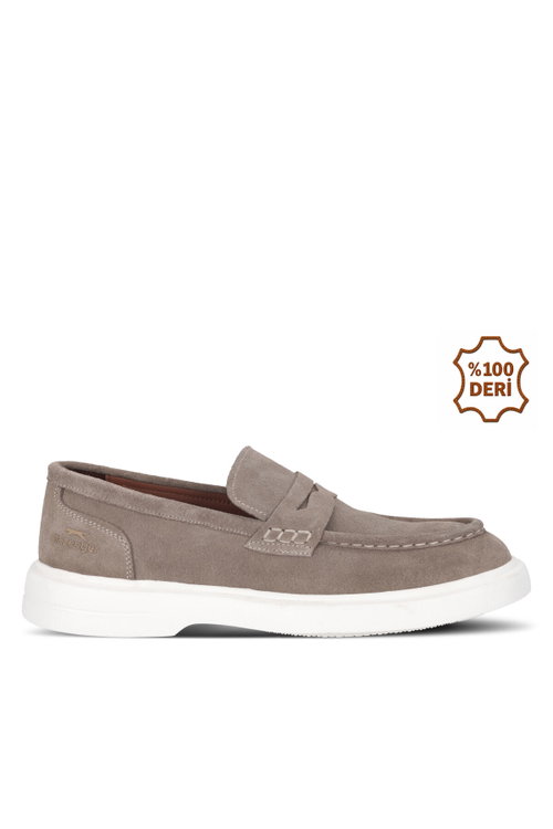 Slazenger YORK I Erkek Deri Kum Süet Comfort