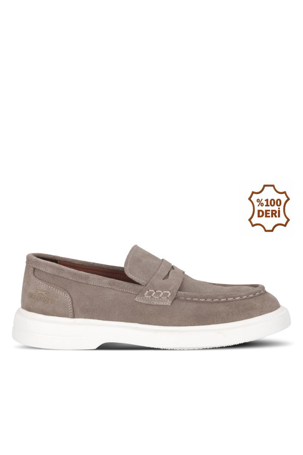 Slazenger YORK I Erkek Deri Kum Süet Comfort
