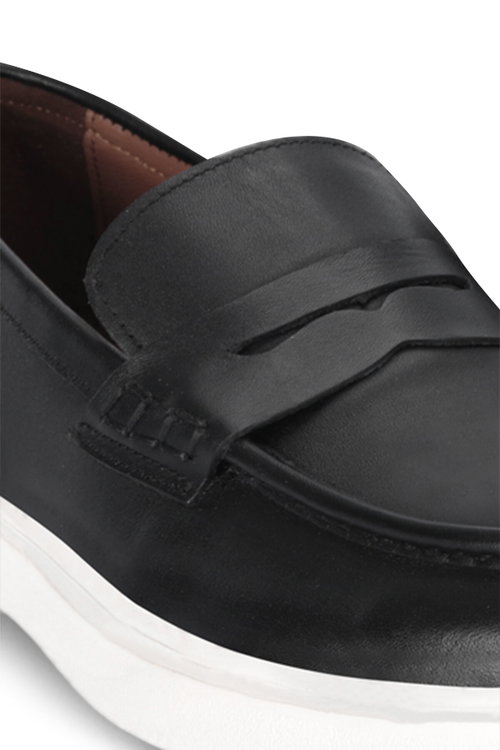 Slazenger YORK I Erkek Deri Siyah Comfort