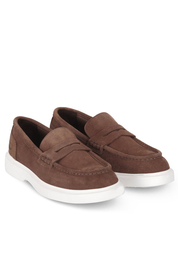 Slazenger YORK I Erkek Deri Taba Süet Comfort