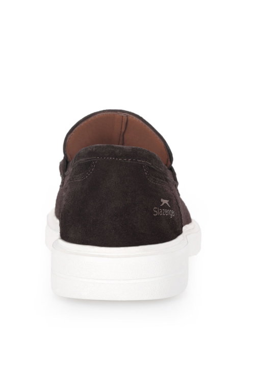 Slazenger YORK I Erkek Deri Kahve Süet Comfort