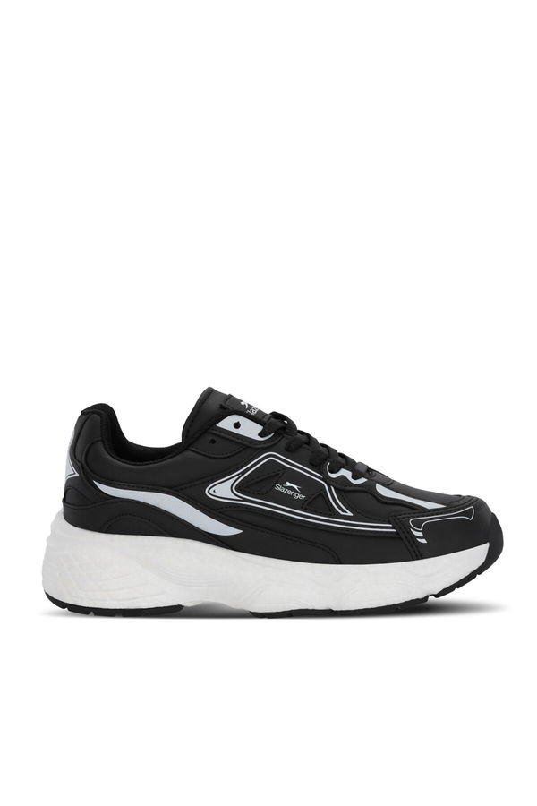 Slazenger ZAFIRA G Kadın Siyah / Beyaz Koşu & Yürüyüş Spor Ayakkabısı