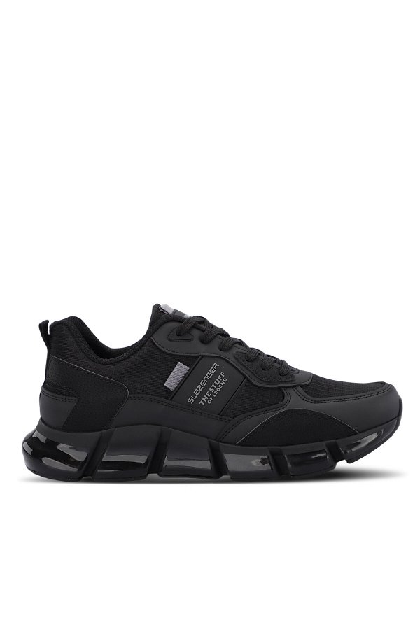Slazenger ZAINAN Sneaker Erkek Ayakkabı Siyah / Siyah