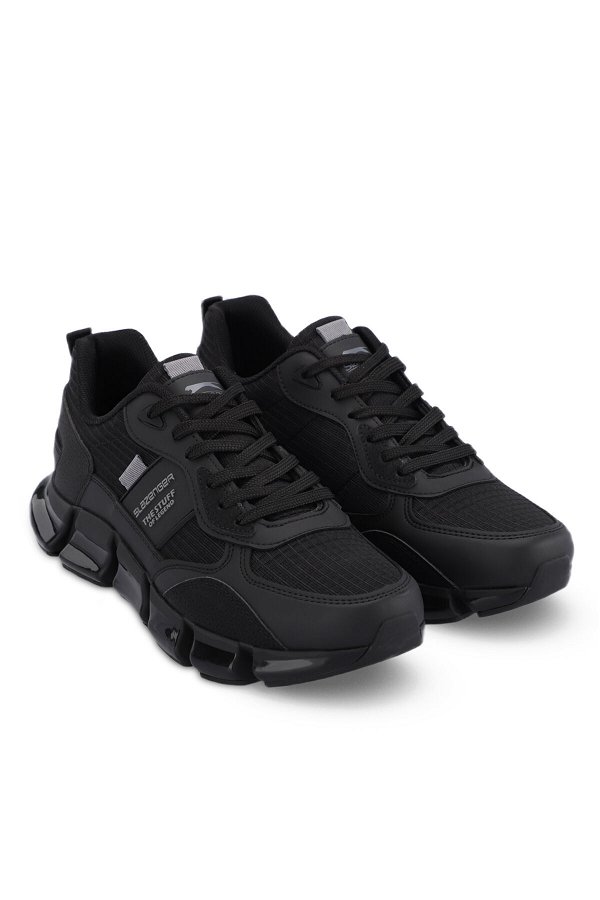 Slazenger ZAINAN Sneaker Erkek Ayakkabı Siyah / Siyah