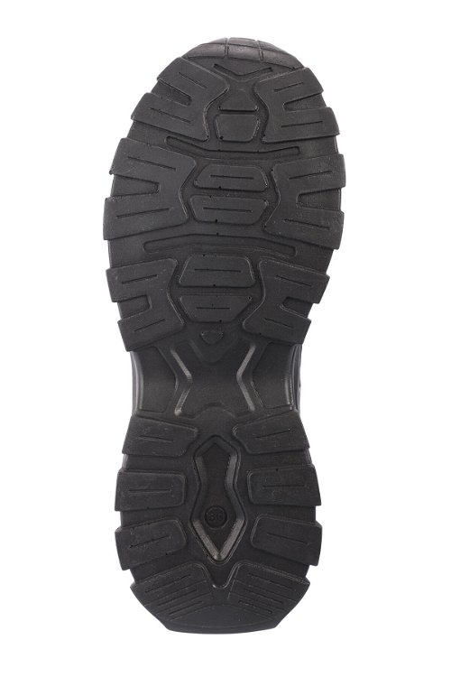 Slazenger ZAK Sneaker Kadın Ayakkabı Siyah Rugan
