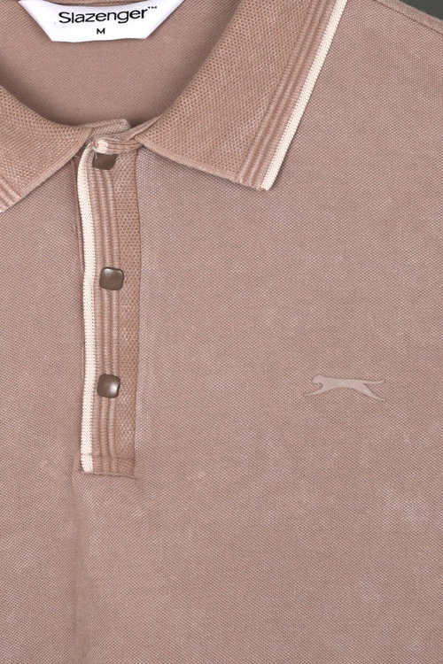 Slazenger ZALE Erkek Bej Tişört