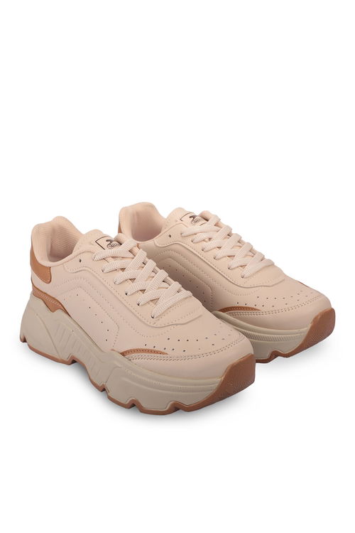 ZALMON Kadın Sneaker Ayakkabı Bej