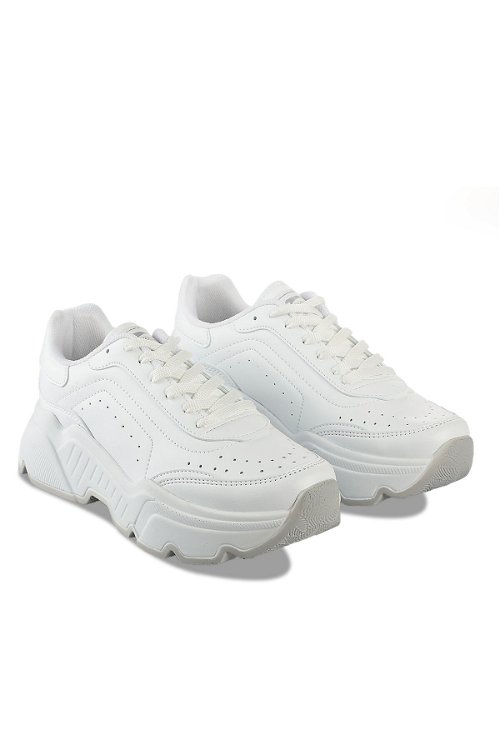Slazenger ZALMON Sneaker Kadın Ayakkabı Beyaz