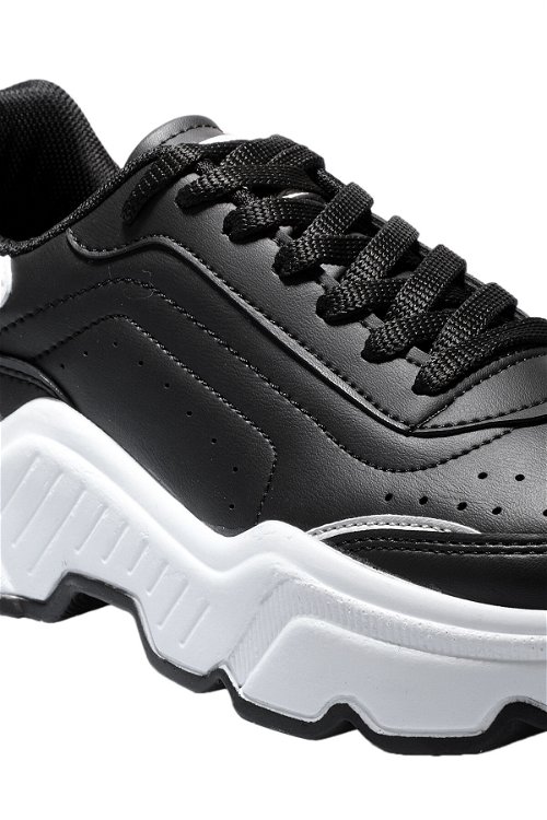 Slazenger ZALMON Sneaker Kadın Ayakkabı Siyah / Beyaz