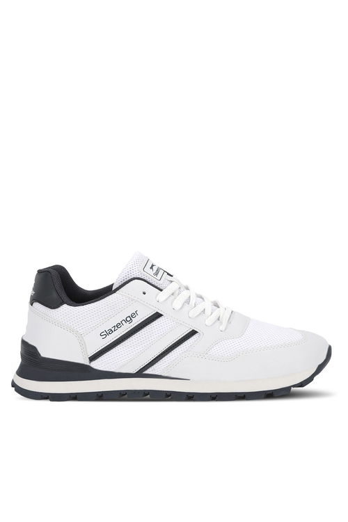 Slazenger ZAMBACK Erkek Beyaz / Lacivert Günlük Spor Ayakkabısı
