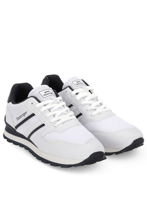 Slazenger ZAMBACK Erkek Beyaz / Lacivert Günlük Spor Ayakkabısı