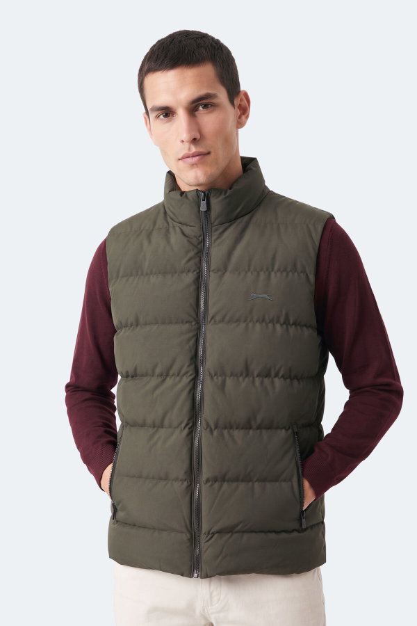 Slazenger ZANE I Erkek Şişme Haki Yelek