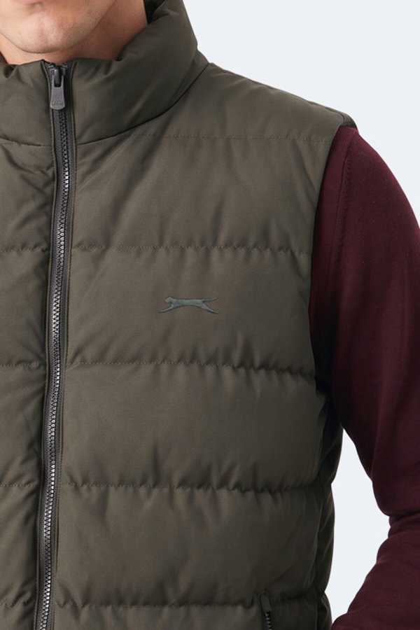 Slazenger ZANE I Erkek Şişme Haki Yelek