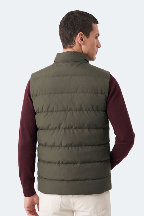 Slazenger ZANE I Erkek Şişme Haki Yelek