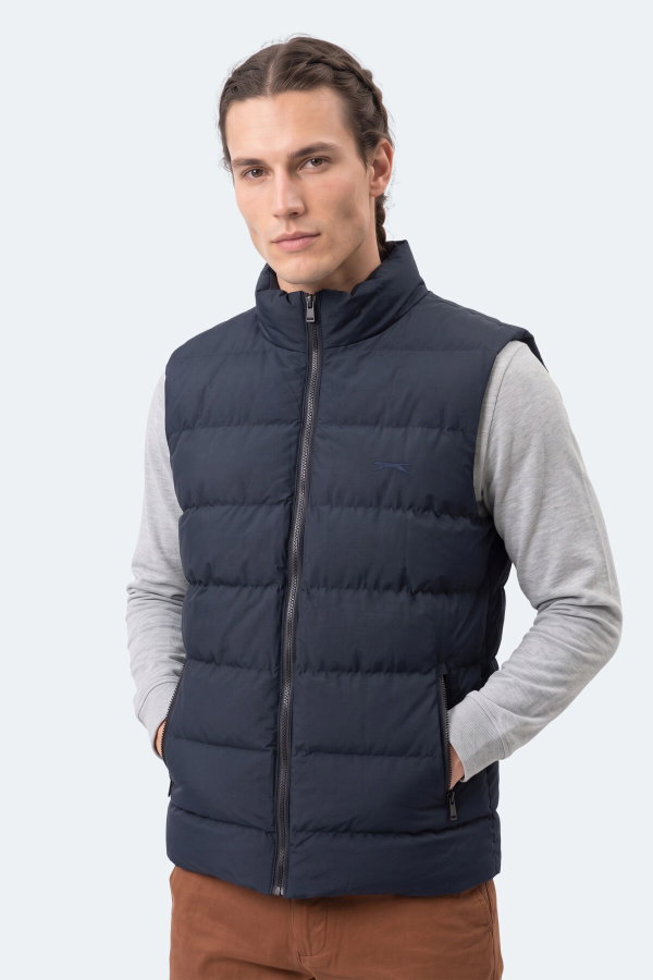 Slazenger ZANE I Erkek Şişme Lacivert Yelek