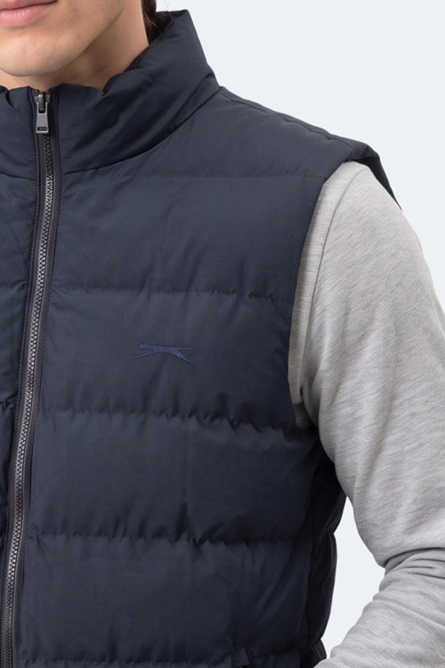 Slazenger ZANE I Erkek Şişme Lacivert Yelek