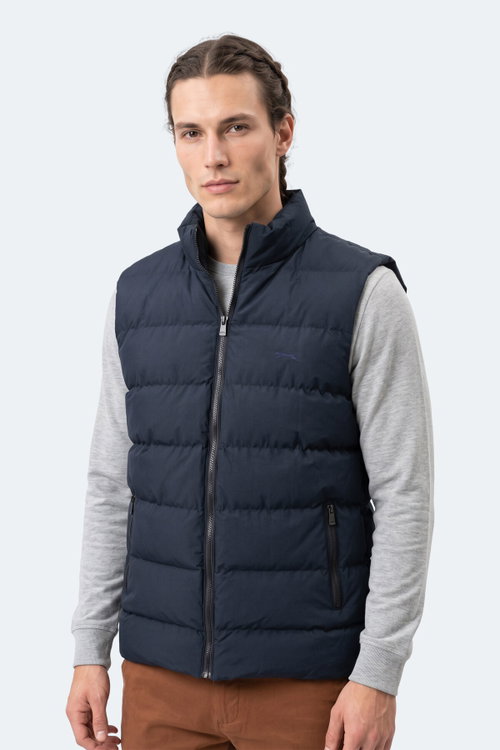 Slazenger ZANE I Erkek Şişme Lacivert Yelek