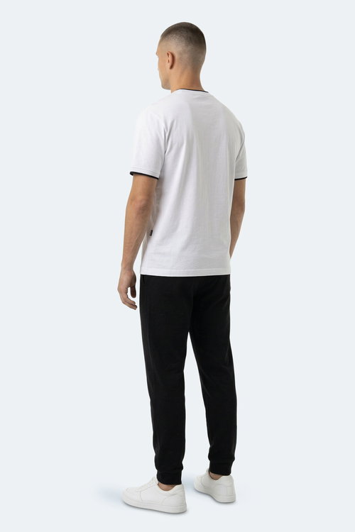 Slazenger ZAVIER Erkek Beyaz Tişört